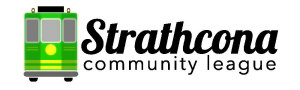 Strathcona Trolley logo