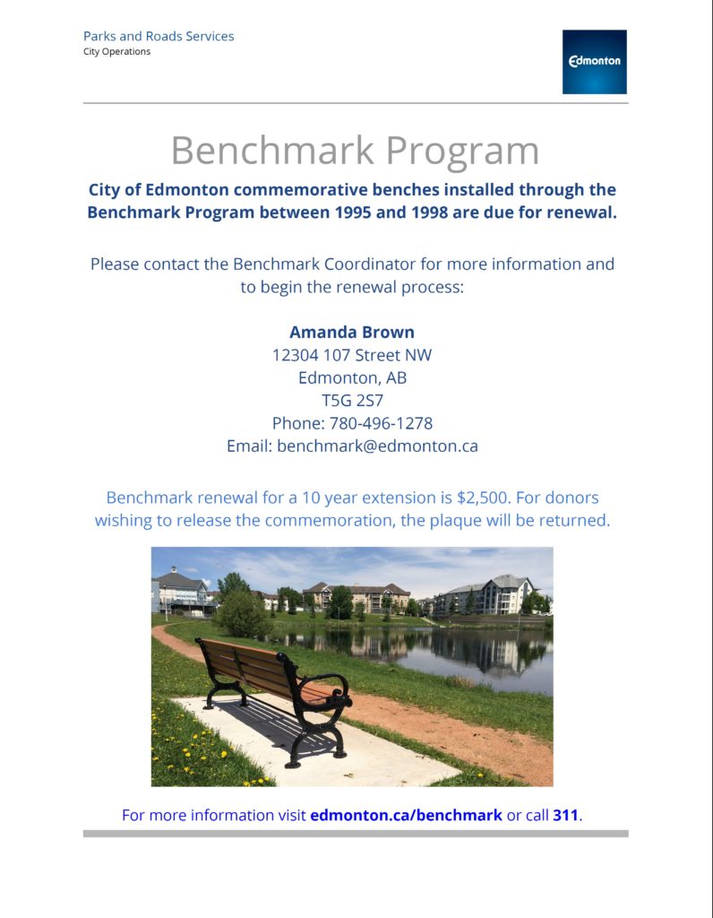 Bench Renewal Program